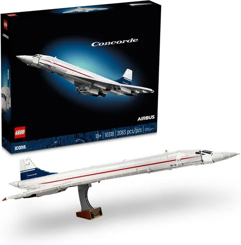 LEGO 10318 Concorde Supersonic Aircraft Creator Expert Box New Factory Sealed