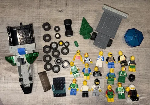 Lot of LEGO Minifigures Parts Including Vintage