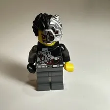 LEGO Ninjago Cyrus Borg (Overborg) Minifigure Rebooted njo0088 Robot 70722