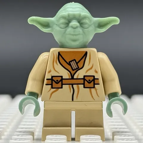 LEGO Star Wars Yoda Minifigure sw0051 From Sets 7103 7260 & 4502 Vintage