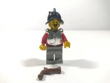 Lego Imperial Armada Minifigure Red Captain Chrome Armor 
