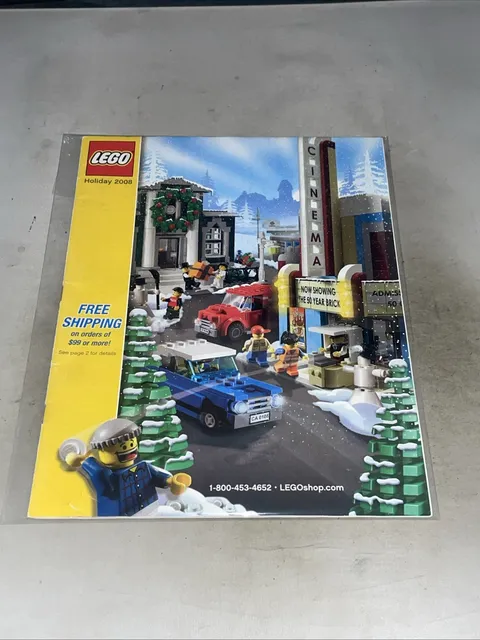LEGO Holiday 2008 Catalog Favorites City Agents Creator Castle Bionicle Star War