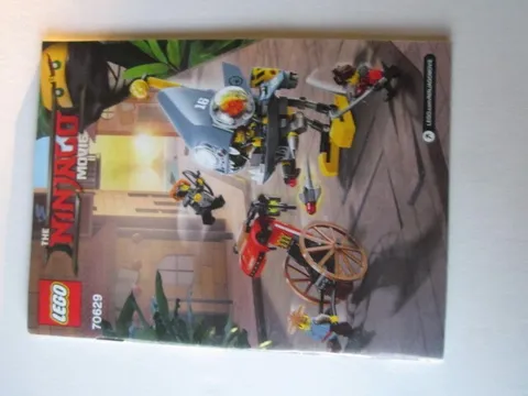 Lego Ninjago Movie Building Instructions Instruction 70629