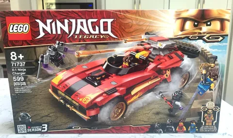 LEGO 71737 X-1 Ninja Charger, NISB!