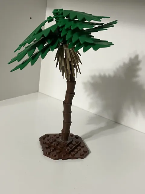Custom Lego Palm Tree Medium For City Town MOC Genuine Parts.