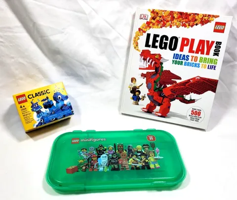 Lot of LEGO Minifigures Series 11 Storage Case Lego Play Book Classic Set 11006