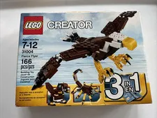 LEGO CREATOR: Fierce Flyer (31004) New in Box Sealed Retired 166pc see pics