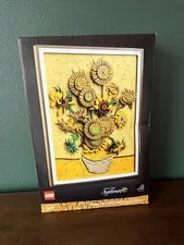 LEGO 31215 Vincent Van Gogh Sunflowers Building Set, Sealed Box Has Damage