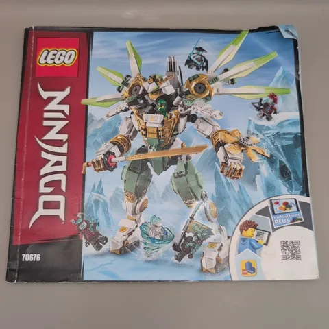 LEGO Ninjago 70676 Lloyd’s Titan Mech Instruction Manual Only