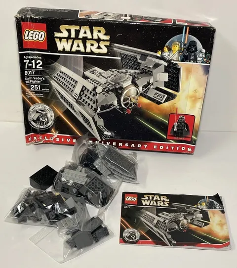 LEGO Star Wars: Darth Vader's Tie Fighter (8017) - No Minifig