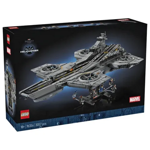 LEGO Marvel Avengers SHIELD Helicarrier Set 76354 Adult Collector 3057 Pieces