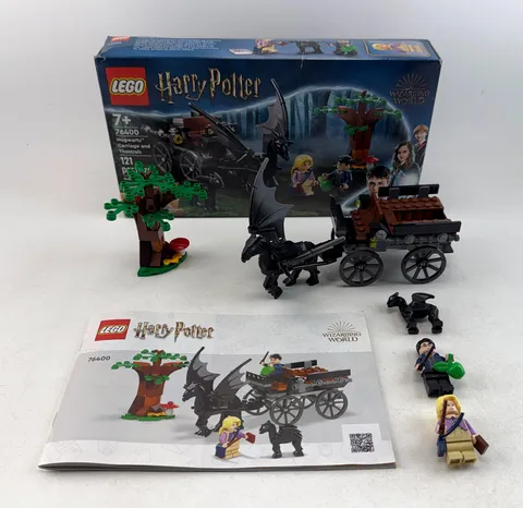 Lego 76400 Harry Potter Hogwarts Carriage and Thestrals Set - 100% Complete