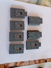 No. 587 Lego 7 pieces for castles dark gray