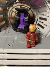 LEGO IRONMAN MINIFIGURE SUPER HEROES AVENGERS FIG Mark 43