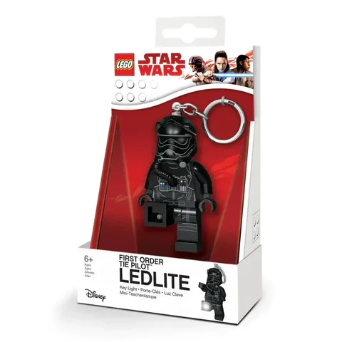 Lego Star Wars First Order Tie Pilot LEDLITE Keychain New