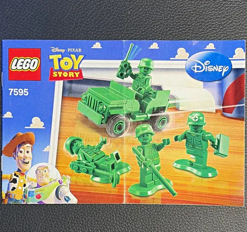 LEGO Toy Story 7595 Army Men on Patrol Complete Set 90pcs Box Ages 6-12
