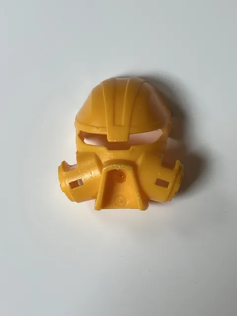 LEGO Bionicle Kanohi Mask Kiril (Pehkui) 47327 Bright Light Orange