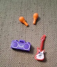 LEGO Mini Radio, Guitar And Maracas Musical Equipment 