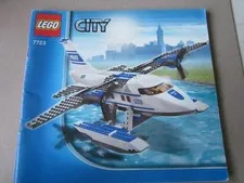 Lego City Building Instructions Instruction 7723 Seaplane Police Seaplane