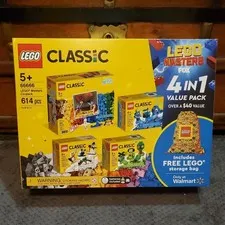 LEGO Masters Co-pack 66666 Creative Building Toy Exclusive Lego Storage Bag NEW