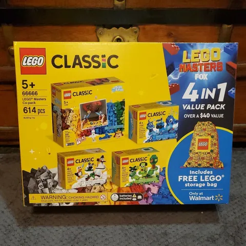 LEGO Masters Co-pack 66666 Creative Building Toy Exclusive Lego Storage Bag NEW