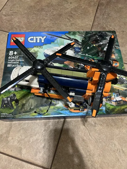 Lot LEGO City 60437 Jungle Explorer Missions 60355,Go Karts 60400, Technic 42163