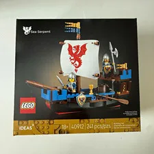 LEGO Ideas Promotional Sea Serpent 40912 Complete Set 241 pcs 18+ Boxed