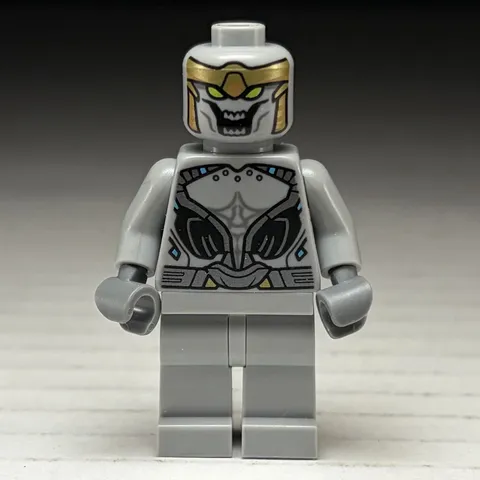 LEGO Chitauri Minifigure Light Bluish Gray Marvel Avengers sh0568 76144 76126