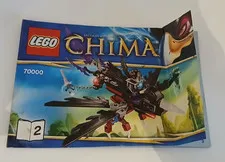 Lego 70000 CHIMA - manual only part 2