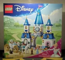 LEGO Disney Princess: Cinderella's Castle & Horse Carriage (43275) New/Sealed 