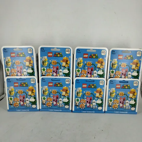  SEALED New 2023 LEGO # 71413 Super Mario Blind Box Pack Series 6 Lot Of 8