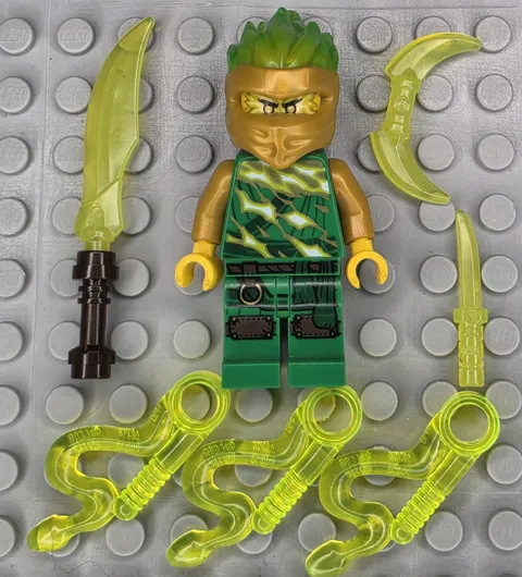 Lego Ninjago Minifigure NJO0533 Lloyd FS Spinjitzu Slam