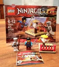 LEGO 30425 Ninjago Master's Training Ground Polybag 100% Complete w Minifigs