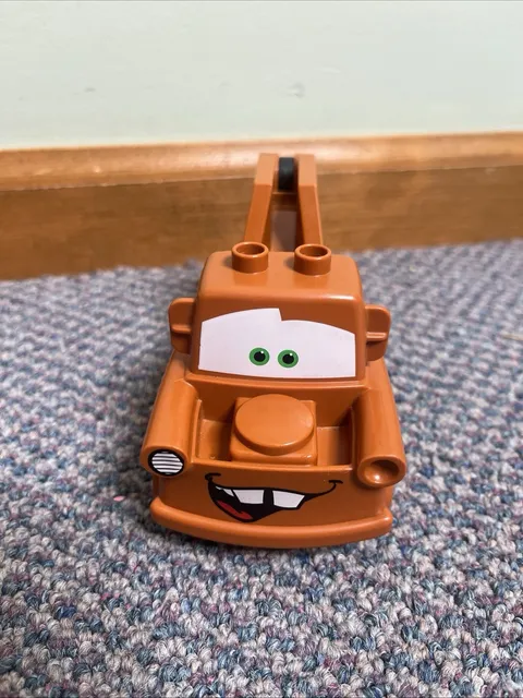 Lego Duplo - Pixar Cars Mater Tow Truck Figure Character Piece EUC