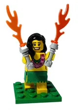 LEGO Series 3 Hula Dancer Collectible Minifigure 8803 CMF