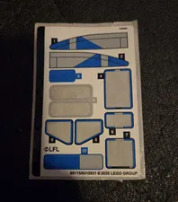 75280 Lego Star Wars Incomplete Sticker Sheet