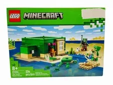 New! Sealed.  LEGO Minecraft The Turtle Beach House Set 21254