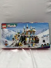 LEGO Friends 41756: Holiday Ski Slope and Cafe Brand New Sealed - DAMGED BOX