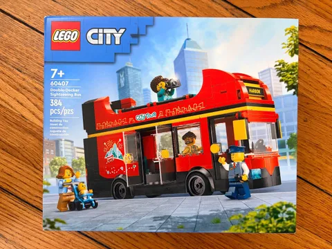 Lego 60407 CITY Double-Decker Sightseeing Bus