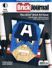Brickjournal Magazine #32 for Lego Enthusiasts of All Ages TwoMorrows  2015 OOP