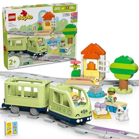 LEGO Duplo Adventure Train Toy - Birthday Present - Building Blocks -