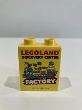 LEGO Printed Yellow Brick LEGOLAND Discovery Center Factory 2014