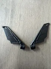 LEGO 61800 Black Bionicle Wing Small / Tail with Axle Hole Two Pieces