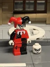 Batman 1 2006 Harley Quinn Custom Minifigure w alt face Bat026 (7886)