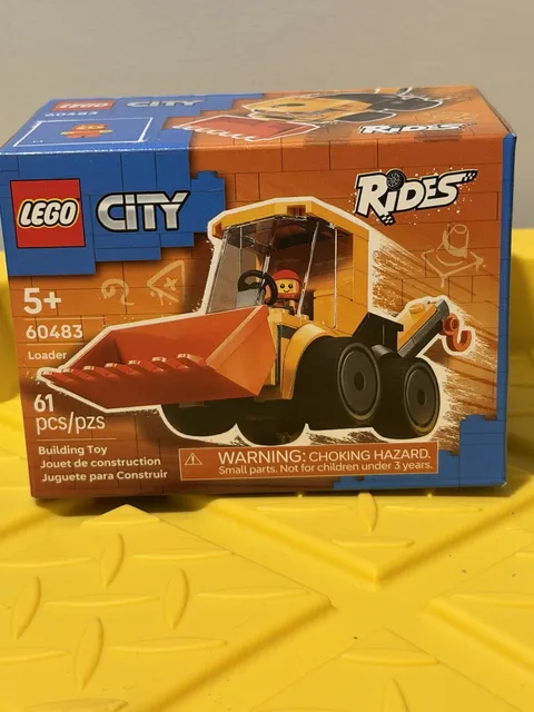 Lego City Rides #60483, Loader, 61 Pcs, Brand New
