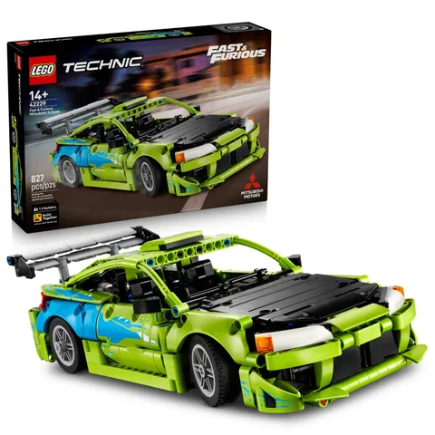 LEGO Technic 42229 Fast & Furious Mitsubishi Eclipse Race Car Toy Set Gift 14+