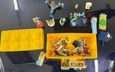 Lego Mish Mash w Trade Mark Storage Box