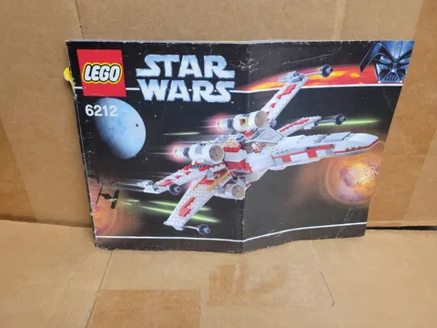 LEGO Star Wars 6212 X-Wing Fighter Instruction Manual Book Only 2006