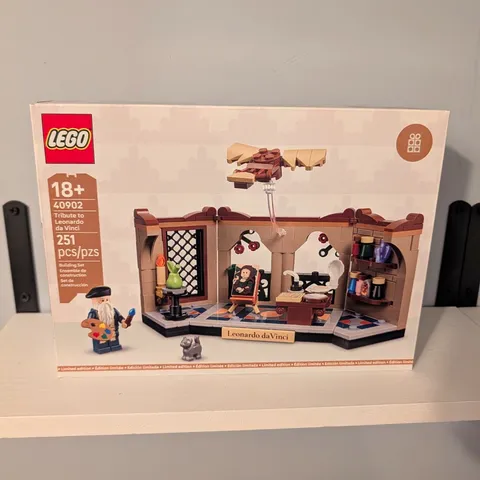 LEGO Promotional Tribute to Leonardo da Vinci (40902) Limited Edition 251 pcs