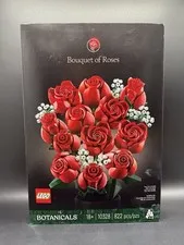 LEGO Botanicals 10328 Bouquet of Roses Building Set 822 Pieces NEW NIB